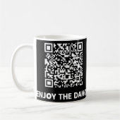 Grappig Art Trump Dancing Interactive Code Koffiemok (Links)