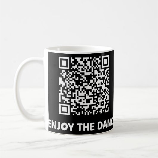Grappig Art Trump Dancing Interactive Code Koffiemok (Links)
