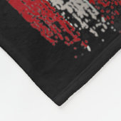 Grappig Art Trump Dans Code Fleece Deken (Hoek)