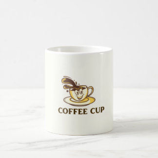Grappig artistiek koffiebekerontwerp voor koffieli koffiemok