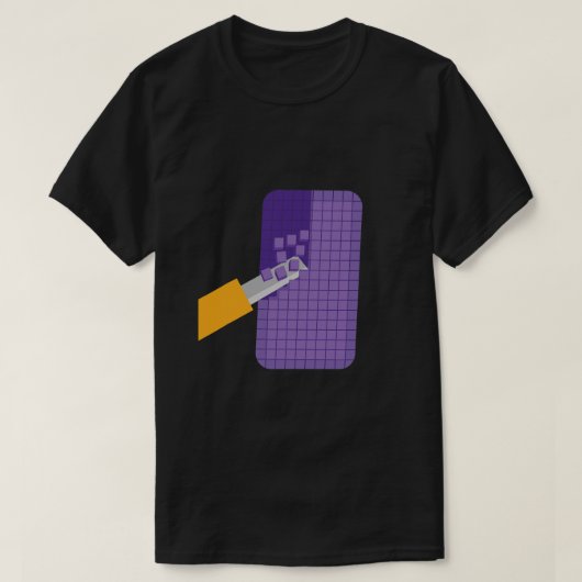 Grappig ASMR zeep snijden T-shirt (Design voorkant)