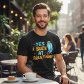 Grappig Astma-Bewustzijn Tri-Blend Shirt