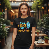 Grappig Astma-Bewustzijn Tri-Blend Shirt