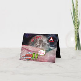 Grappig astronomisch Jouw naam voor Kerstmis Carto Feestdagen Kaart