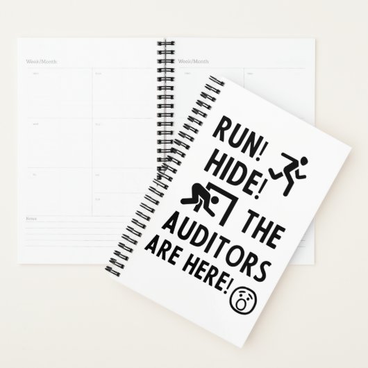 Grappig Auditor Notitieboek Planner Accountant Gif (Display)