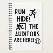 Grappig Auditor Notitieboek Planner Accountant Gif (Voorkant)
