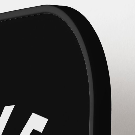 Grappig augurk woord kunst naam toevoegen pickleball paddle (Links Detail)