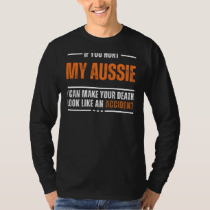 Grappig Aussie Hondenliefhebber T-Shirt - Death Lo