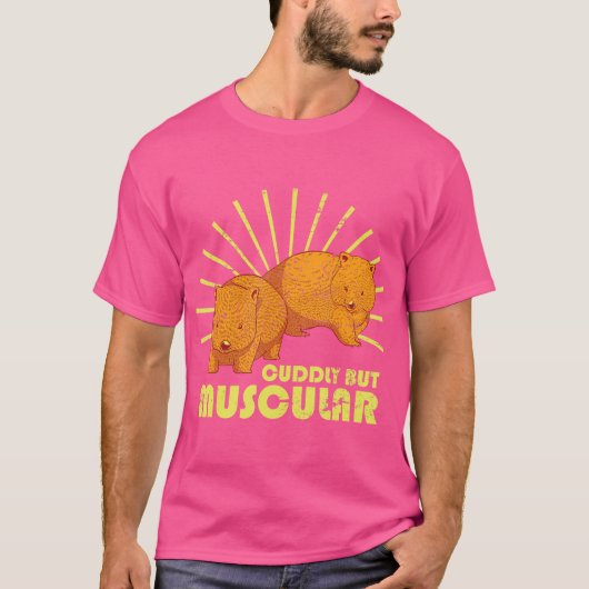 Grappig Australië Wildlife Backpacken Aussie Anima T-shirt (Voorkant)