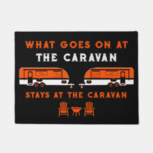 Grappig Australisch Caravanning Front Deurmat