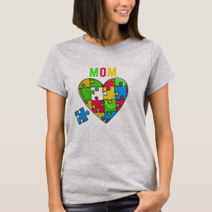 Grappig Autisme Awareness Tshirt voor vrouwen. Dez
