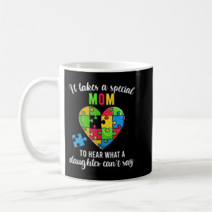 Grappig Autisme Awareness Tshirt voor vrouwen. Dez Koffiemok