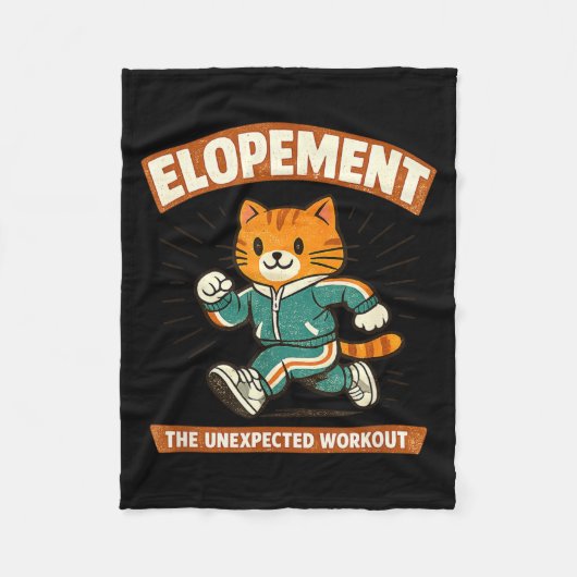 Grappig Autisme Bewustzijn Elopement Het Onverwach Fleece Deken (Voorkant)