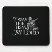 Grappig Autisme Bewustzijn Ondersteuning Twas The  Muismat (Voorkant)