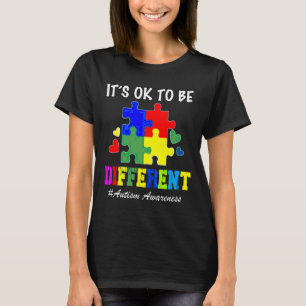 Grappig autisme dat de wereld van het verschil zie t-shirt