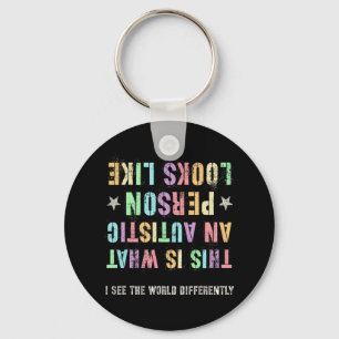 Grappig autisme Dit is hoe autisme eruit ziet als  Sleutelhanger
