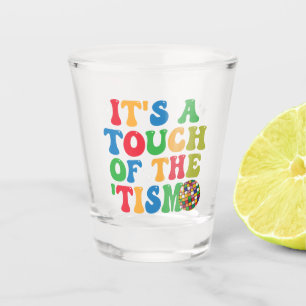 Grappig autisme Het is een vleugje van het 'Tism G Shot Glas