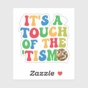 Grappig autisme Het is een vleugje van het 'Tism G Sticker