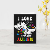 Grappig autisme Rizz Em met de Tism Meme Autistic  Kaart (Gele Bloem)