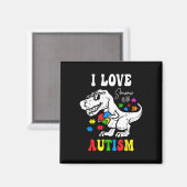 Grappig autisme Rizz Em met de Tism Meme Autistic Magneet (Voorkant / Achterkant)