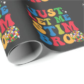 Grappig Autistisch Autism Awareness Laat Me Maar S Cadeaupapier (Rol Hoek)