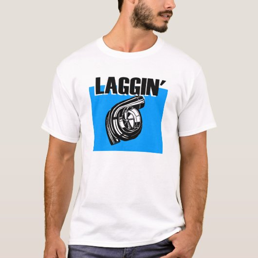Grappig auto liefhebber Turbocharger ontwerp T-shirt (Voorkant)