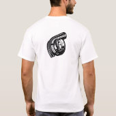 Grappig auto liefhebber Turbocharger ontwerp T-shirt (Achterkant)