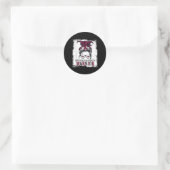 Grappig AVM arterioveneuze malformatie bewustzijn, Ronde Sticker (Tas)