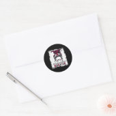 Grappig AVM arterioveneuze malformatie bewustzijn, Ronde Sticker (Envelop)