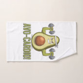 Grappig Avo-Cardio Avocado Fitness Design Handdoek (Handdoek)