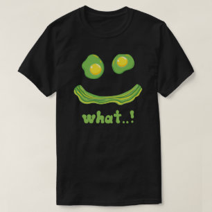 Grappig Avocado Ei Gezicht - "Wat..!" T-shirt