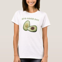 Grappig avocado T-shirt