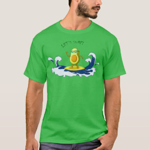 grappig avonturiesurft t-shirt