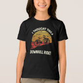 Grappig Avontuur Fietsen Quote voor Outdoor Lover Tri-Blend Shirt (Voorkant)