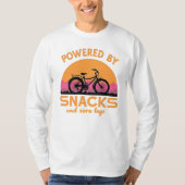 Grappig Avontuur Fietsen Quote voor Riders Lover T-shirt (Voorkant)