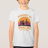 Grappig Avontuur Fietsen Quote voor Riders Lover Tri-Blend Shirt (Voorkant)