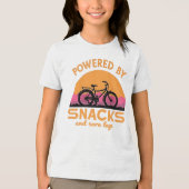 Grappig Avontuur Fietsen Quote voor Riders Lover Tri-Blend Shirt (Voorkant)