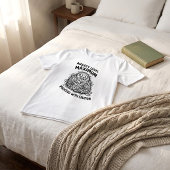Grappig Baardrobbe Angst T-Shirt Funny Design