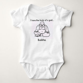 Grappig Baby Bodysuit... Boeddha." Romper