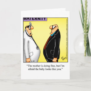 Grappig Baby Gefeliciteerd Wenskaart Kaart