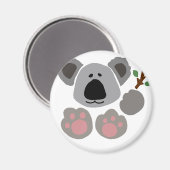 Grappig Baby Koala Beer Art Magneet (Voorkant / Achterkant)