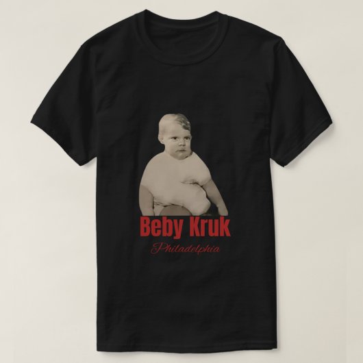 Grappig Baby Kruk Philadelphia shirt, Baby Kruk T-shirt (Design voorkant)