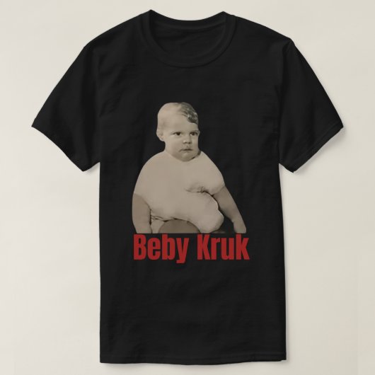 Grappig Baby Kruk shirt, Baby Kruk mannen vrouwen T-shirt (Design voorkant)
