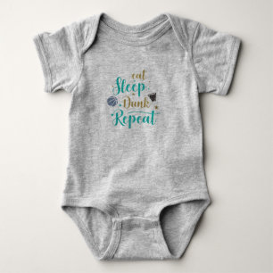 Grappig Baby Routine Bodysuit - Eten Slapen Drinke
