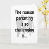 Grappig Baby shower Wenskaart Kaart (Gele Bloem)