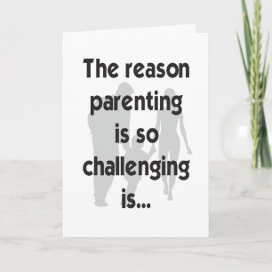 Grappig Baby shower Wenskaart Kaart