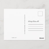 Grappig  Baby Waving Hi in Hangmat Art Briefkaart (Achterkant)