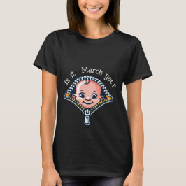 Grappig baby Zwangerschap aankondiging Moederschap T-shirt