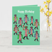 Grappig Bacon & Egg Verjaardag Kaart Gift (Gele Bloem)