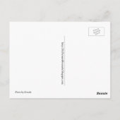 Grappig Bacon Food Gardening Briefkaart. Postbus Briefkaart (Achterkant)